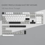 126 Keys Retro Dark Red PBT Keycap Set - Double Shot Cherry Profile for Mechanical Keyboards - Image 16