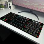 Stock Market Chart Pattern Mouse Pad Large Game Mouse Mat Gaming Mousepad Speed Keyboard Pads Table Carpet Gamer Deskmat - Image 16