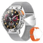 AMOLED Smart Watch for Men – Flashlight, Sports, Waterproof, Bluetooth Call + Box - Image 23