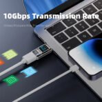 USB 3.2 Adapter 10Gbps – USB-A to USB-C Fast Charging Converter - Image 4