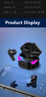 X15 Gaming TWS Earbuds – Bluetooth 5.3, LED Display & Noise Cancelling - Image 12
