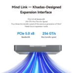 Khadas Mind 2 Pocket Mini PC – Intel Core Ultra 7 155H, Thunderbolt 4, 8K, Win 11 - Image 4