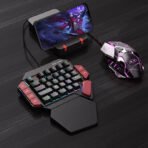 MageGee One-Handed Mini Mechanical Gaming Keyboard – 35 Keys, Hot-Swappable, Backlit, Wired for PC　Laptop　Desktop - Image 7
