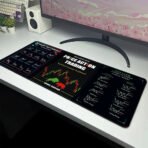 Stock Market Chart Pattern Mouse Pad Large Game Mouse Mat Gaming Mousepad Speed Keyboard Pads Table Carpet Gamer Deskmat - Image 11