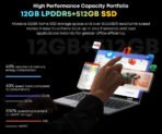 CHUWI MiniBook X N150 Laptop 10.51 Inch 16GB /12GB RAM 512GB SSD 2-in-1 Yoga Mode Intel Windows 11 Notebook 360° Flipable WiFi 6 - Image 14