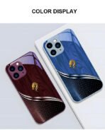 Wood Grain Dragon Rose Tempered Glass iPhone Case - Artistic Design Protective Cover - Image 7