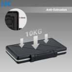 JJC CFexpress Type A & SD Card Case – Holds 12+12 Cards, Waterproof - Image 8
