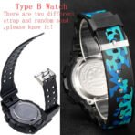 Men's Military Digital LED Sport Watch – Large Screen, Waterproof, Luminous Outdoor Wristwatch - Image 10