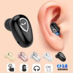 Mini Invisible Bluetooth 5.0 Earbuds - HiFi Wireless In-Ear Headphones with Mic