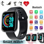 Smart Watch with Bluetooth Music Player & Health Monitor - Fitness Sport Bracelet for Men & Women