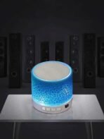 Wireless Mini Subwoofer Speaker with 7-Colour LED Light - Portable Bluetooth Speaker - Image 2
