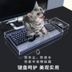 Keyboard Dust Proof Cover New Acrylic Capacitive For Mechanical Gaming Keyboard 104 Keys Mouse Protection Transparent Cover - Image 2