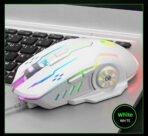 V7 Wired Mechanical Gaming Mouse with LED Lights - Ambidextrous Design for Laptop & Desktop - Image 12