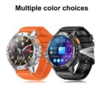 AMOLED Smart Watch for Men – Flashlight, Sports, Waterproof, Bluetooth Call + Box - Image 17