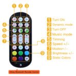WiFi Bluetooth RGB COB LED Strip Light – 576 LEDs, 24/44 Key Remote, Flexible Tape Kit - Image 17