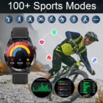 2026 Watch GT Series Smart Watch – ECG+PPG, GPS, HD Screen, BT Call, IP68 for Men & Women - Image 3