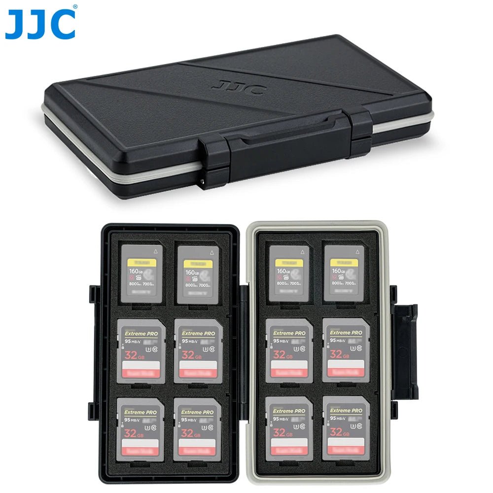 Sf124d16d8fea42149a5657aff8bb7a44h JJC CFexpress Type A & SD Card Case – Holds 12+12 Cards, Waterproof - Image 1