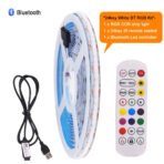 WiFi Bluetooth RGB COB LED Strip Light – 576 LEDs, 24/44 Key Remote, Flexible Tape Kit - Image 33