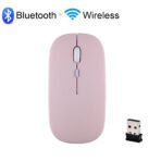Silent Rechargeable Bluetooth Mouse – Dual Mode Wireless Ergonomic - Image 18