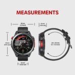 Ciberer Vertix Stratos 4 GPS Smart Watch – 1.43" AMOLED, Compass, Flashlight, 170+ Sports, 5ATM - Image 11