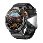 AMOLED Smart Watch for Men – Flashlight, Sports, Waterproof, Bluetooth Call + Box - Image 21