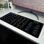 Stock Market Chart Pattern Mouse Pad Large Game Mouse Mat Gaming Mousepad Speed Keyboard Pads Table Carpet Gamer Deskmat - Image 8