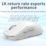 AJAZZ AJ139 V2 MC Wireless Gamer Mouse with Dock PAW3311 Gaming Sensor 12000DPI Max Tri-mode Connect Mice for Laptop PC - Image 4