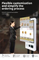 TouchWo 27"-32" Touch Screen Self-Service Kiosk - Windows/Android Ticket, Payment & Ordering Terminal - Image 8