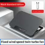Q100 17" Gaming Laptop Cooling Pad - LED Screen, Dual USB, 2600RPM Fan Stand - Image 17