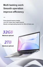 New 14.1" Laptop Intel Core i9-9900 32GB 2TB Gaming PC Ultra Slim Office Study Computer PC Windows 11 Pro  1920*1080 HD - Image 16