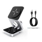 3-in-1 Wireless Charging Station – Fast Charge for Phone, Watch & Earbuds - Image 2